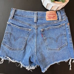 Levi High Rise Shorts